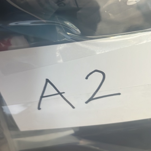 Whimsical airbrushed & hand painted open front waterfall hi-low sheer tunic! - Picture 10 of 10